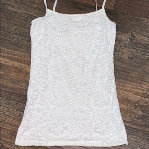 Aeropostale Flower lace tank top!